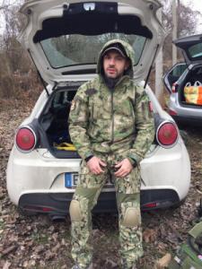 Stefano Panagini in versione Soft Air